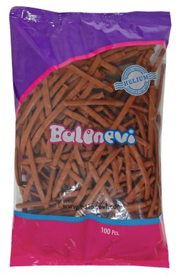 Balonevi Caramel Modelling Balloon 260 - 100pcs