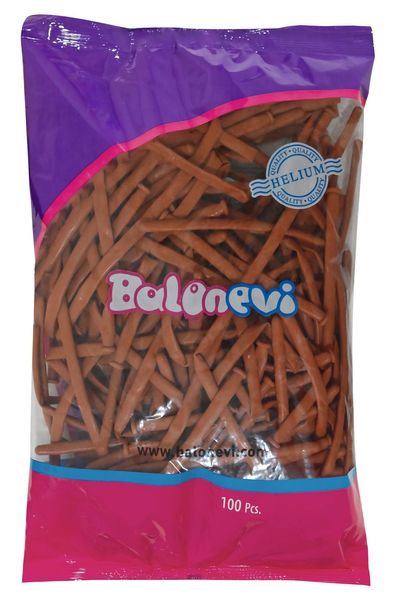 Balonevi Caramel Modelling Balloon 260 - 100pcs