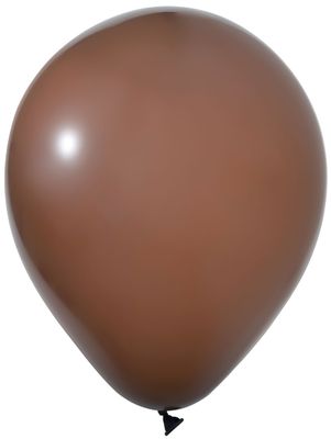 Balonevi Brown Latex Balloon - 12 inch - 100pc