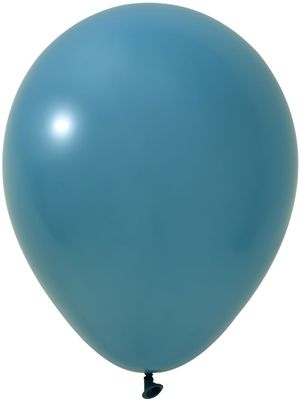 Balonevi Ocean Blue Latex Balloon - 12 inch - 100pc