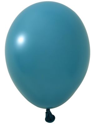 Balonevi Ocean Blue Latex Balloon - 5 inch - 100pc