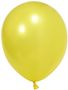 Balonevi Metallic Yellow Latex Balloon - 10 inch - 100pc