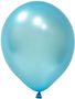 Balonevi Metallic Light Blue Latex Balloon - 10 inch - 100pc