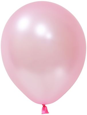 Balonevi Metallic Pink Latex Balloon - 10 inch - 100pc