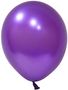 Balonevi Metallic Violet Latex Balloon - 10 inch - 100pc