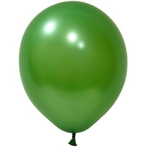 Balonevi Metallic Green Latex Balloon - 10 inch - 100pc