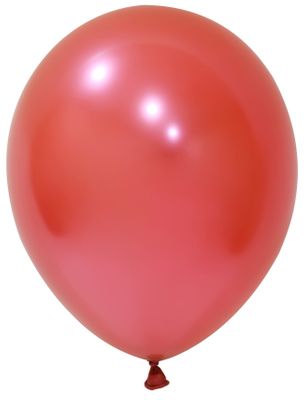 Balonevi Red Chrome Latex Balloon - 10 inch - 50pc
