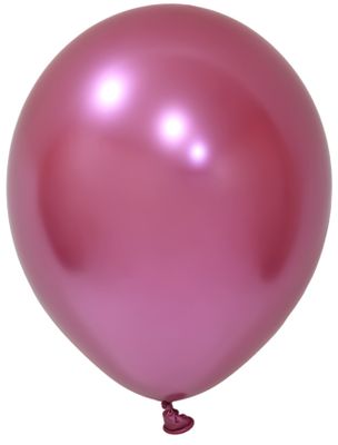 Balonevi Fucshia Chrome Latex Balloon - 10 inch - 50pc