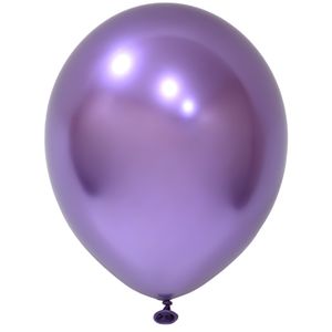 Balonevi Violet Chrome Latex Balloon - 10 inch - 50pc