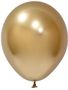 Balonevi Gold Chrome Latex Balloon - 10 inch - 50pc