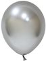 Balonevi Silver Chrome Latex Balloon - 10 inch - 50pc