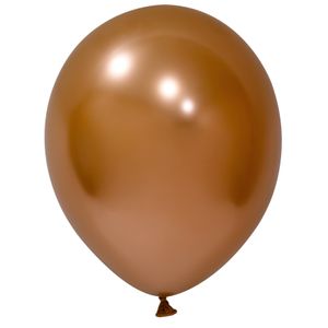 Balonevi Copper Chrome Latex Balloon - 10 inch - 50pc