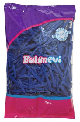 Balonevi Blue Modelling Balloon 260 - 100pcs