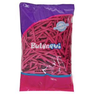 Balonevi Fuchsia Modelling Balloon 260 - 100pcs