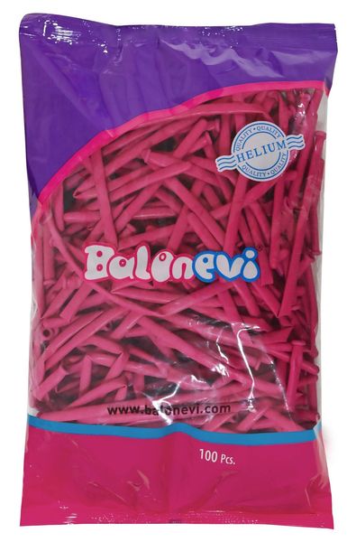 Balonevi Fuchsia Modelling Balloon 260 - 100pcs