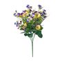 Pansy Bush - 42cm - Yellow