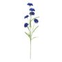 Wild Cornflower Spray - 63cm - Royal Blue