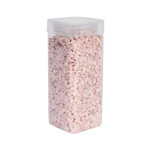 Pebbles 4-6mm -Light Pink -Square Jar -900gr