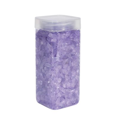 Glass Pebbles  5-8mm - Purple - Square Jar -750gr