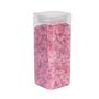 Pearlised Glass Pebbles 5-8mm - Lt Pink -Square Jar - 750gr