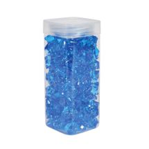 Acrylic Stones - Large -Blue - Square Jar -300gr