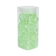 Acrylic Stones - Large - Lt Green - Square Jar -300gr