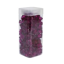 Acrylic Stone - Large - Dk Purple - Square Jar - 300gr