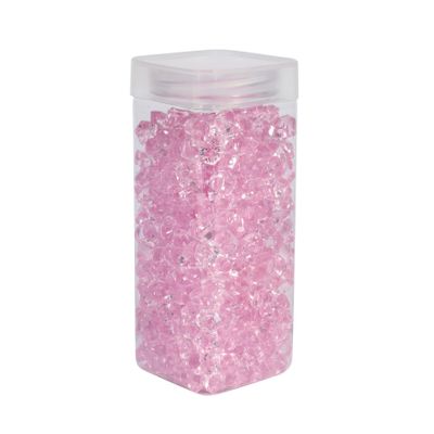 Acrylic Stone - Small -Lt Pink- Square Jar -320gr