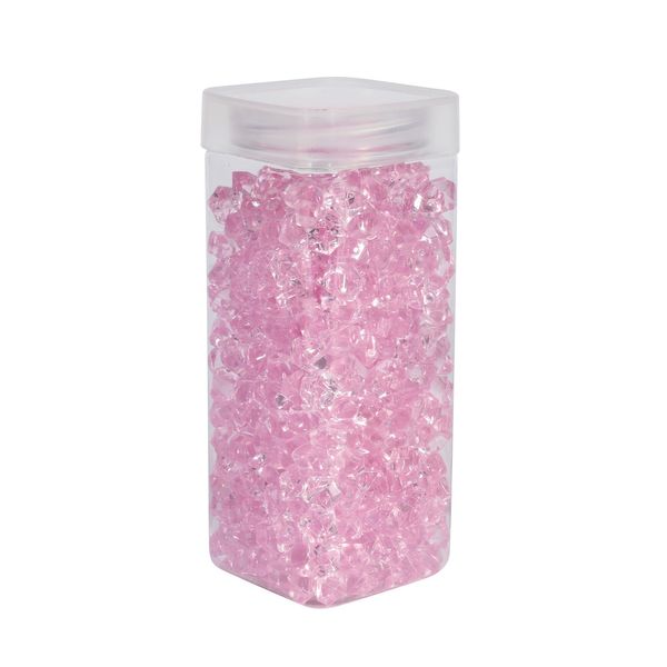 Acrylic Stone - Small -Lt Pink- Square Jar -320gr