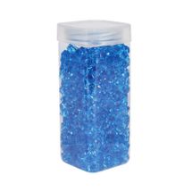 Acrylic Stone - Small -Blue- Square Jar -320gr