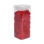 Acrylic Stone - Small - Red- Square Jar -320gr