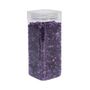 Plastic Beads 7mm - Purple - Square Jar - 330gr