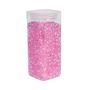 Plastic Beads 7mm - Pink - Square Jar - 330gr