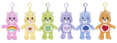 13cm Care Bear Bag Clip Set