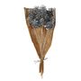 Silver Pine Cone Pick 50cm Stem -12 pcs per Sleeve