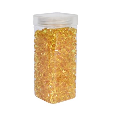Acrylic Stone - Small - Yellow - Square Jar -320gr