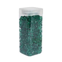 Acrylic Stone - Small - Dk Green- Square Jar -320gr