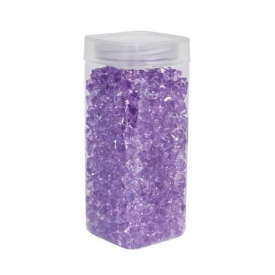 Acrylic Stone - Small - Lavender- Square Jar -320gr