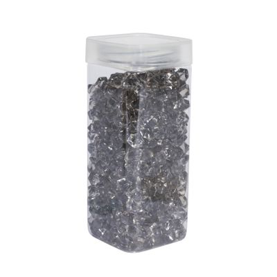Acrylic Stone - Small - Lt Grey- Square Jar -320gr