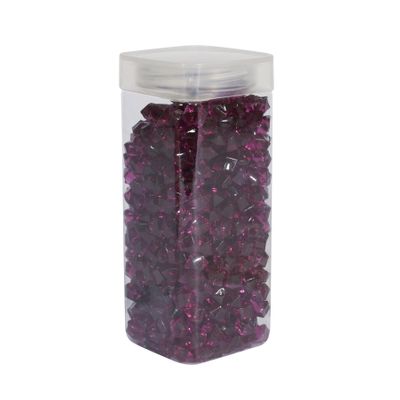 Acrylic Stone - Small - Dk Purple- Square Jar -320gr