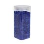 Plastic Beads 7mm- Dk Blue - Square Jar -330gr