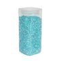 Plastic Beads 7mm- Turquoise - Square Jar -330gr