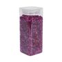 Plastic Beads 7mm - Dk Purple - Square Jar - 330gr