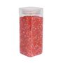 Plastic Beads 7mm - Salmon - Square Jar - 330gr