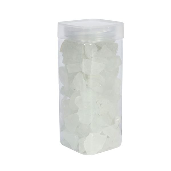 Sea Glass 10-20mm - Clear - Square Jar - 750gr
