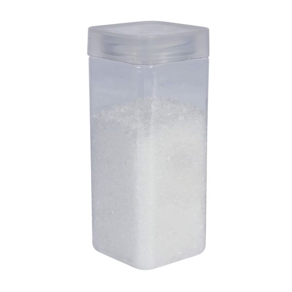 Decorative snow  - Square Jar -80gr