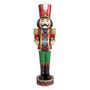 Nutcracker with  Drum & LED Light - Music - Timer 6Hr - H183cm