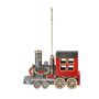 Train Hanging Decoration - Red - H7.5cm