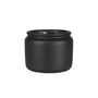 Moda Black Honey Pot Planter - H13cm x Dia 16cm