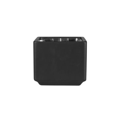 Moda Black Cube Planter  - H11 x Dia 13cm